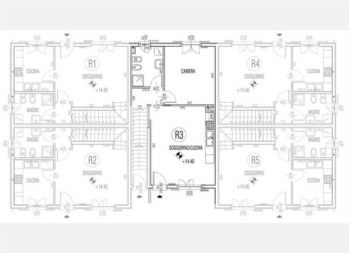 VILLA A SCHIERA 3 LOCALI Guanzate