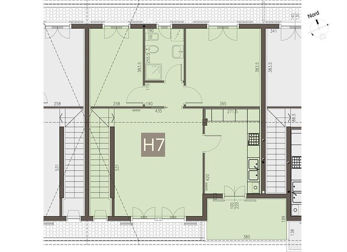 APPARTAMENTO 3 LOCALI Lomazzo
