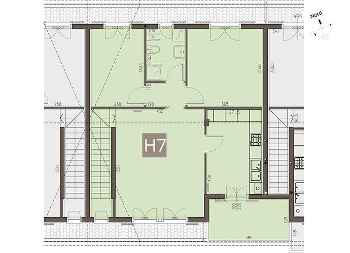 Trilocale a Piano Primo in Lomazzo Lomazzo