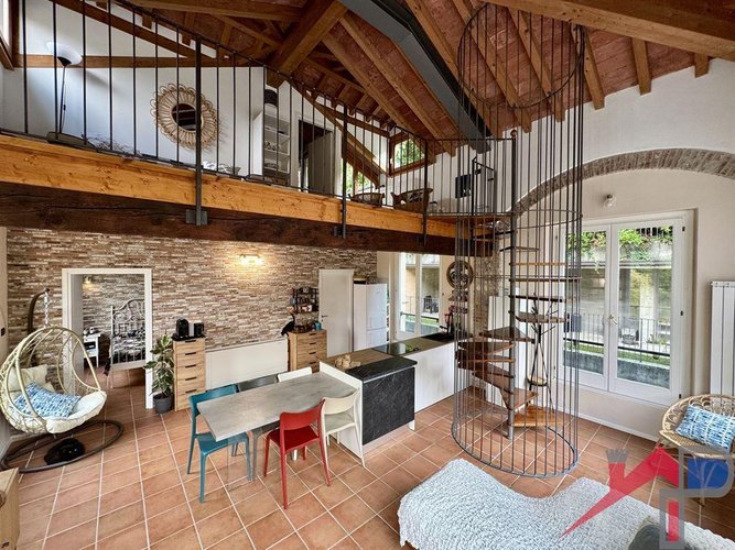 Brivio panoramico appartamento vista fiume Brivio