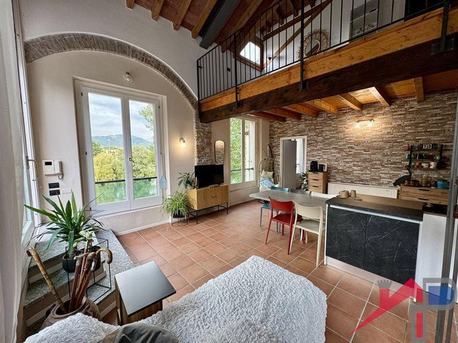 Brivio panoramico appartamento vista fiume Brivio