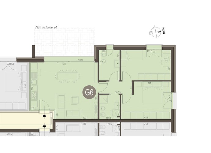 Trilocale Piano Terra in Lomazzo Lomazzo