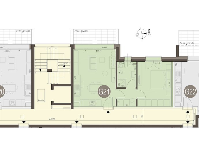 Bilocale Piano Secondo in Lomazzo Lomazzo