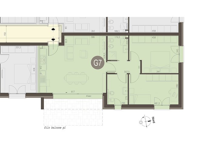 Trilocale Piano Terra in Lomazzo Lomazzo