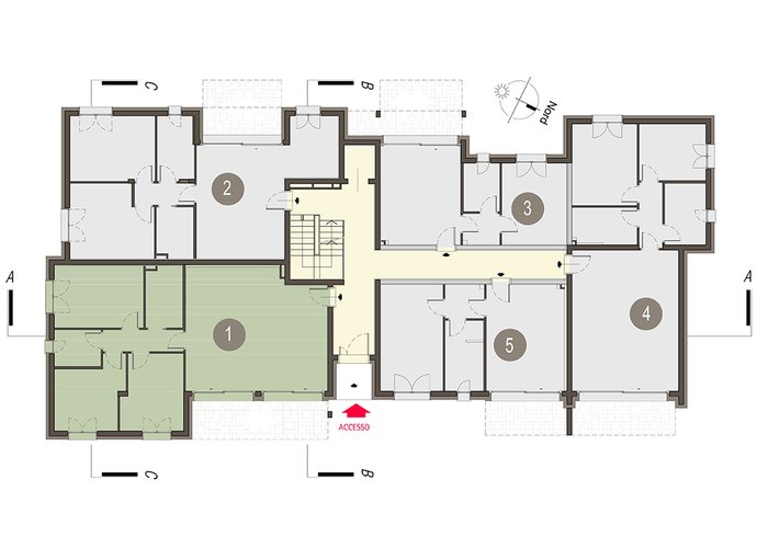 Quadrilocale Piano Terra in Olgiate Comasco Olgiate Comasco