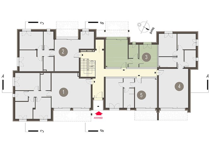 Bilocale Piano Terra in Olgiate Comasco Olgiate Comasco