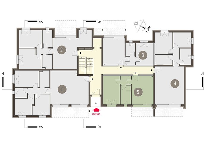 Bilocale Piano Terra in Olgiate Comasco Olgiate Comasco