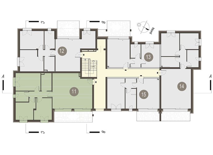 Quadrilocale Piano Secondo in Olgiate Comasco Olgiate Comasco