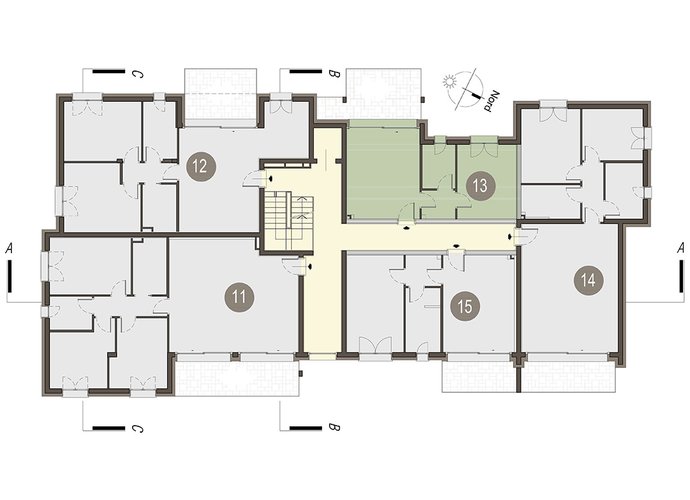 Bilocale Piano Secondo in Olgiate Comasco Olgiate Comasco