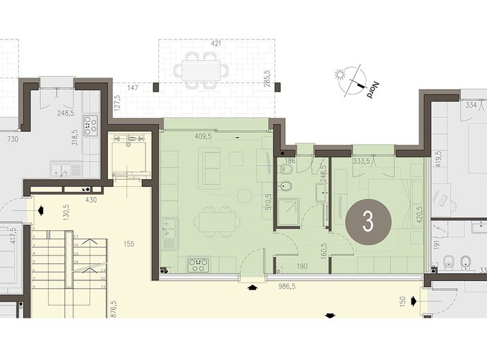 Bilocale Piano Terra in Olgiate Comasco Olgiate Comasco