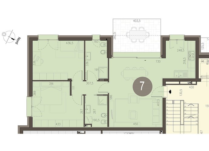 Trilocale Piano Primo in Olgiate Comasco Olgiate Comasco