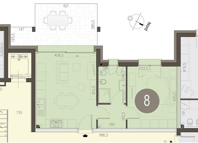 Bilocale Piano Primo in Olgiate Comasco Olgiate Comasco