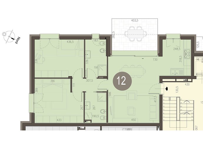 Trilocale Piano Secondo in Olgiate Comasco Olgiate Comasco