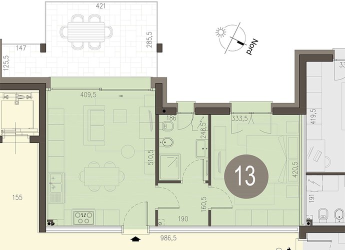 Bilocale Piano Secondo in Olgiate Comasco Olgiate Comasco