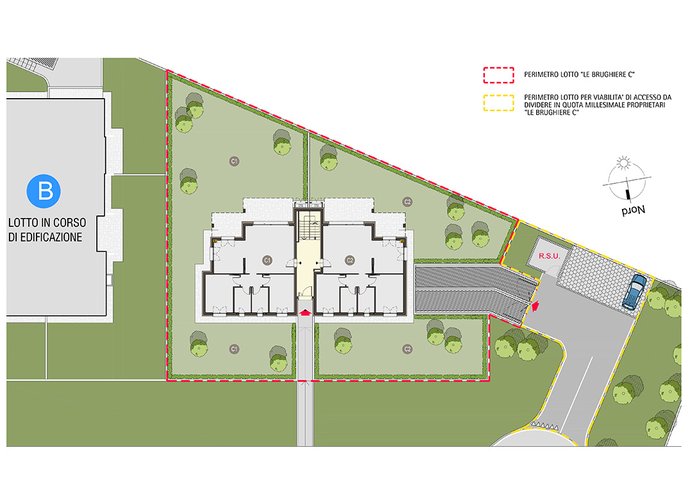 Quadrilocale Piano Primo in Beregazzo con Figliaro Beregazzo con Figliaro