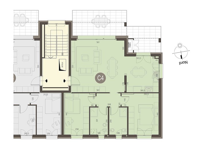 Trilocale Piano Primo in Beregazzo con Figliaro Beregazzo con Figliaro