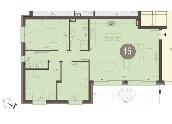 Quadrilocale Piano Terzo in Olgiate Comasco Olgiate Comasco