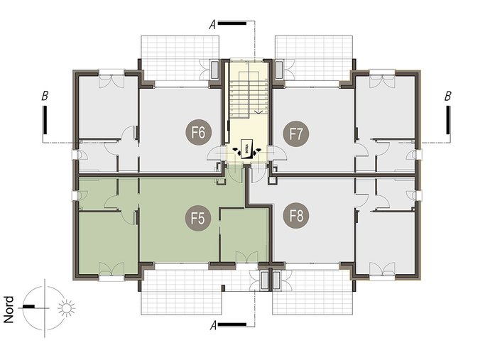 Trilocale Piano Primo in Beregazzo con Figliaro Beregazzo con Figliaro