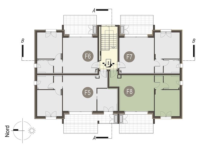 Bilocale Piano Primo in Beregazzo con Figliaro Beregazzo con Figliaro