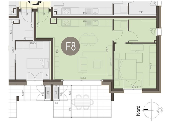 Bilocale Piano Primo in Beregazzo con Figliaro Beregazzo con Figliaro