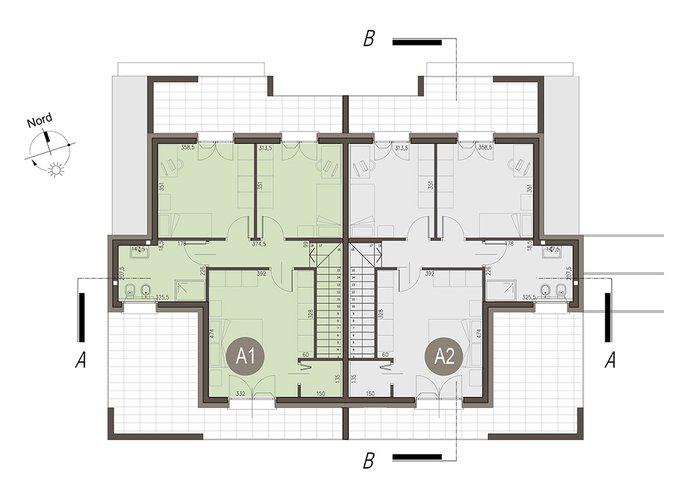 Villa Bifamiliare in Cabiate Cabiate