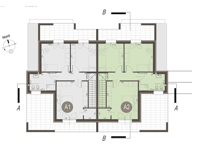 Villa Bifamiliare in Cabiate Cabiate