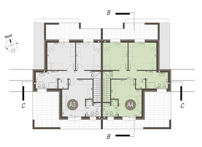 Villa Bifamiliare in Cabiate Cabiate