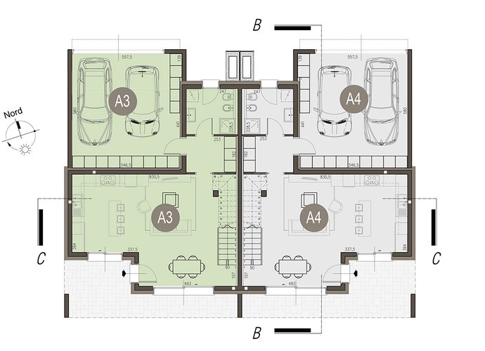 Villa Bifamiliare in Cabiate Cabiate