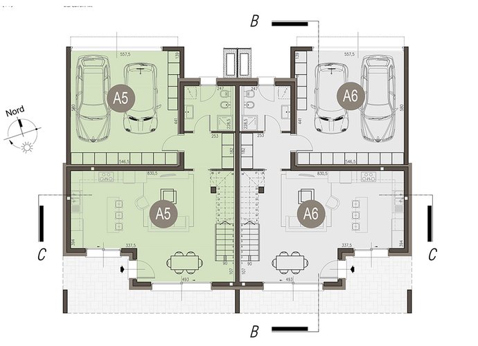 Villa Bifamiliare in Cabiate Cabiate