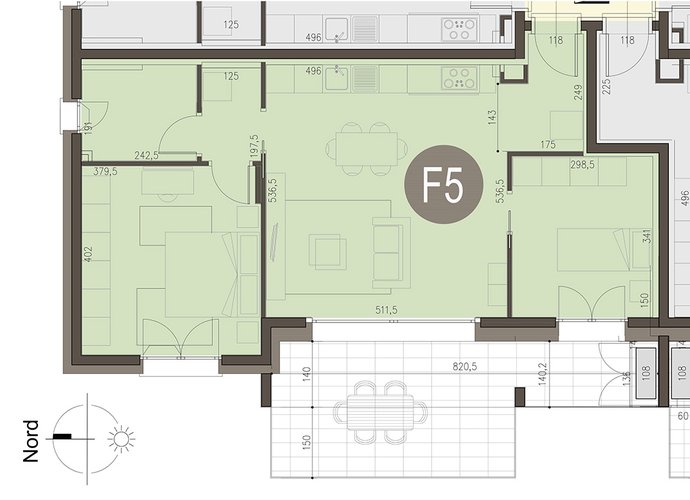 Trilocale Piano Primo in Beregazzo con Figliaro Beregazzo con Figliaro