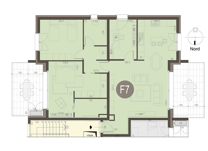 Quadrilocale in Beregazzo con Figliaro Beregazzo con Figliaro