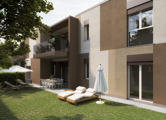 Bilocale Piano Terra in Beregazzo con Figliaro