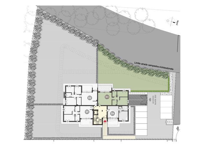 trilocale Piano Terra in Cadorago Fenegrò