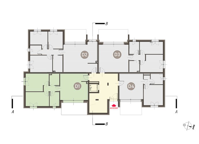 trilocale Piano Terra in Cadorago Cadorago