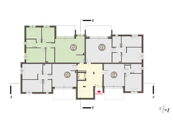 Quadrilocale Piano Terra in Cadorago Olgiate Comasco