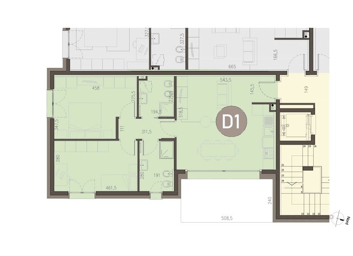 trilocale Piano Terra in Cadorago Cadorago