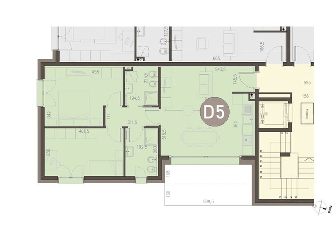 trilocale Piano Terra in Cadorago Cadorago