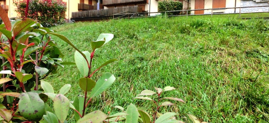 Serina in tipico chalet montano, ottimo trilocale con giardino Serina