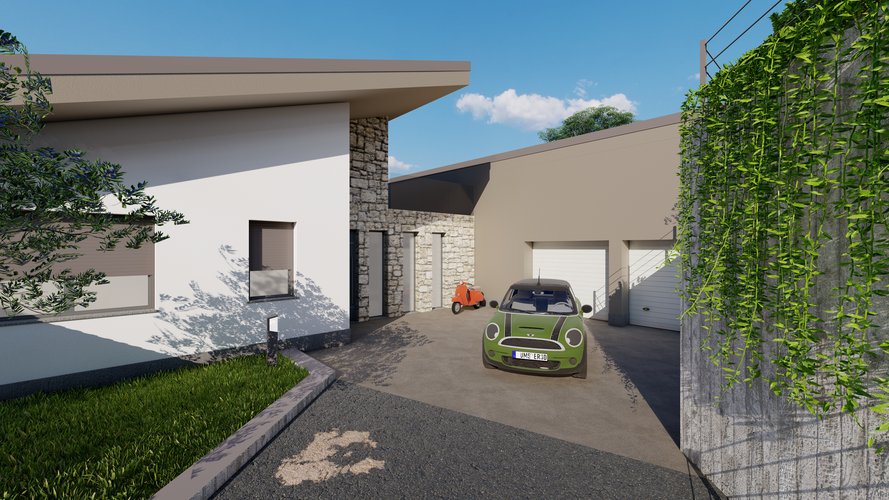 VILLE NUOVA COSTRUZIONE A STROZZA Strozza