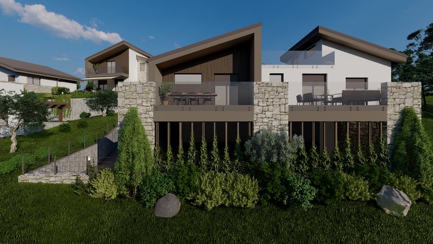 VILLE NUOVA COSTRUZIONE A STROZZA