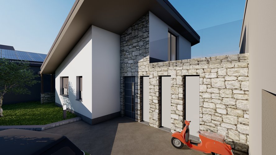 VILLE NUOVA COSTRUZIONE A STROZZA Strozza