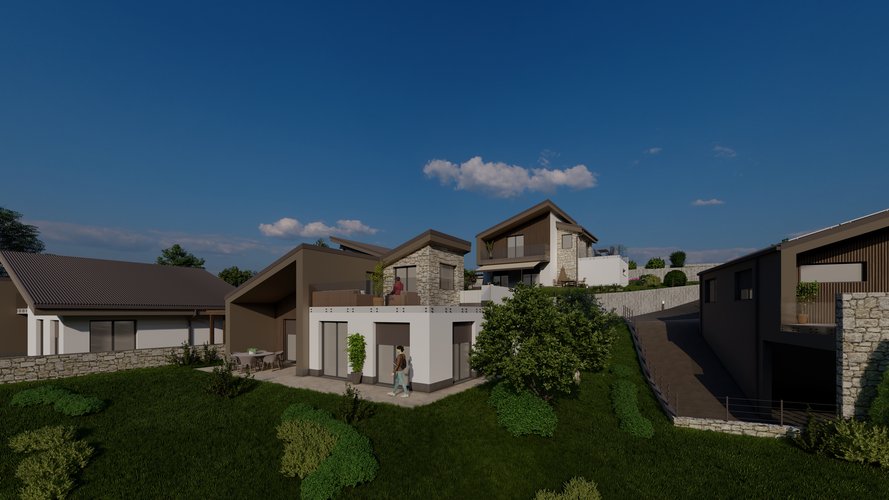 VILLE NUOVA COSTRUZIONE A STROZZA Strozza