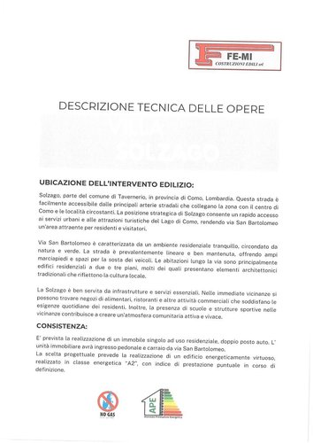 Villa 4 locali - Rif. 271 Tavernerio