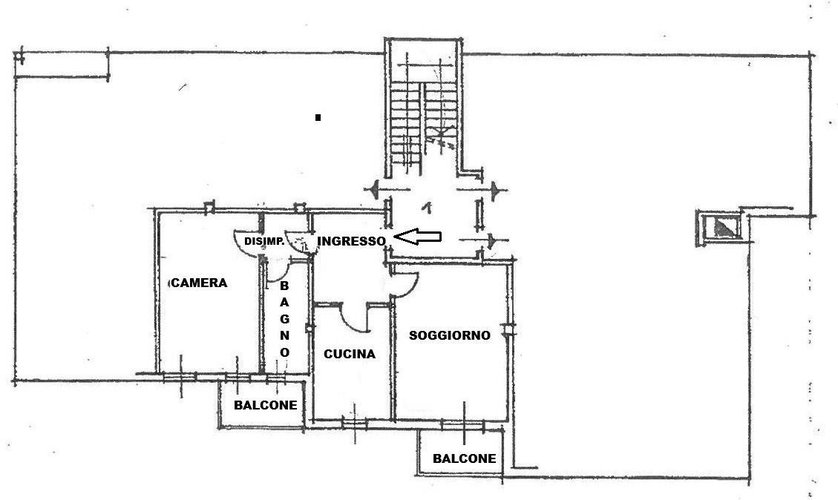 Appartamento 2 locali - Rif. 305 Como