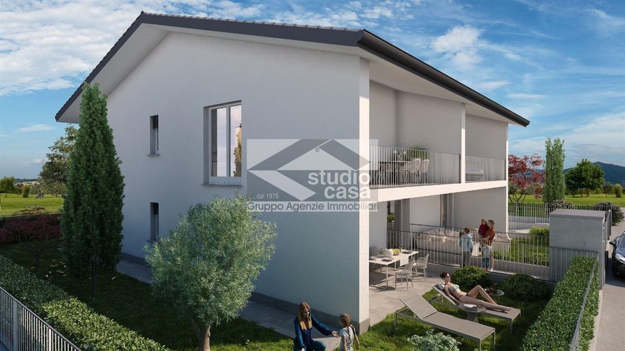 PRIMO ED ULTIMO PIANO – NUOVA PALAZZINA DI SOLE QUATTRO FAMIGLIE – CLASSE A4 Verdello