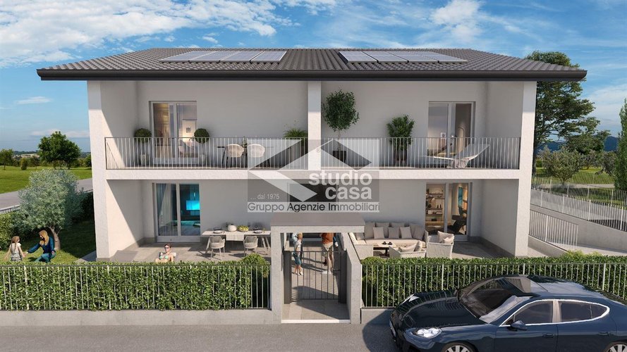 PRIMO ED ULTIMO PIANO – NUOVA PALAZZINA DI SOLE QUATTRO FAMIGLIE – CLASSE A4 Verdello