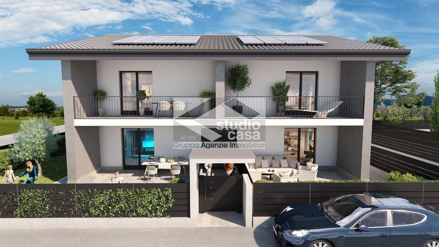 PRIMO ED ULTIMO PIANO – NUOVA PALAZZINA DI SOLE QUATTRO FAMIGLIE – CLASSE A4 Verdello