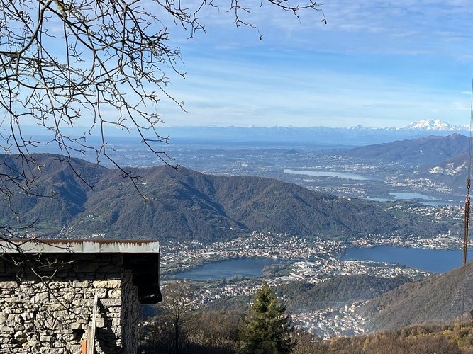 VISTA DA CARTOLINA SUI LAGHI LECCHESI!! Costa Valle Imagna