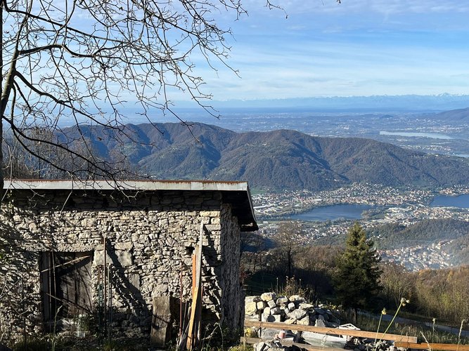 VISTA DA CARTOLINA SUI LAGHI LECCHESI!! Costa Valle Imagna