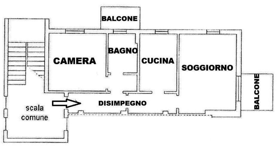 Appartamento 2 locali - Rif. 311 Como